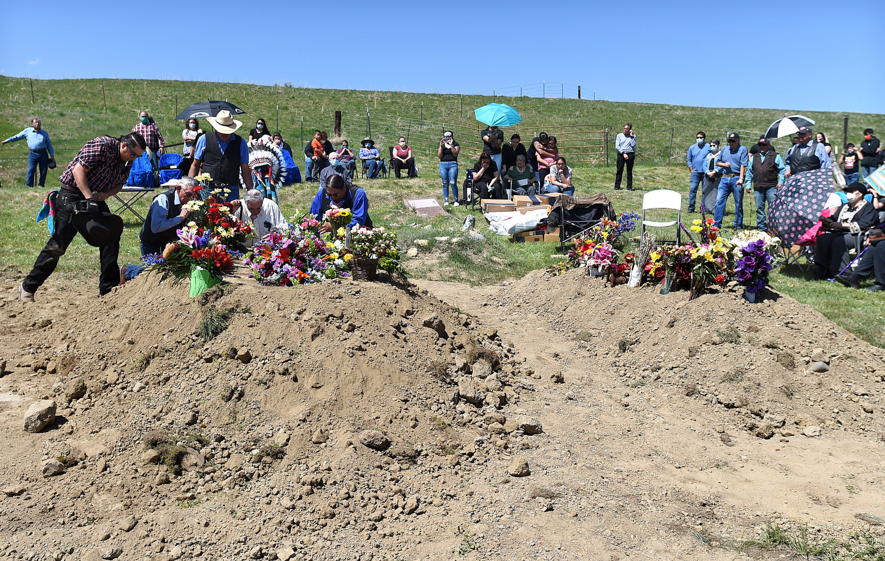 Spotted Bear funeral